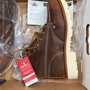 BNWT Thorogood Men's Brown Maxwear Boots 10.5